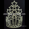 Christmas Fashion Hair Jewelry Star Tall Pageant Crown Tiara